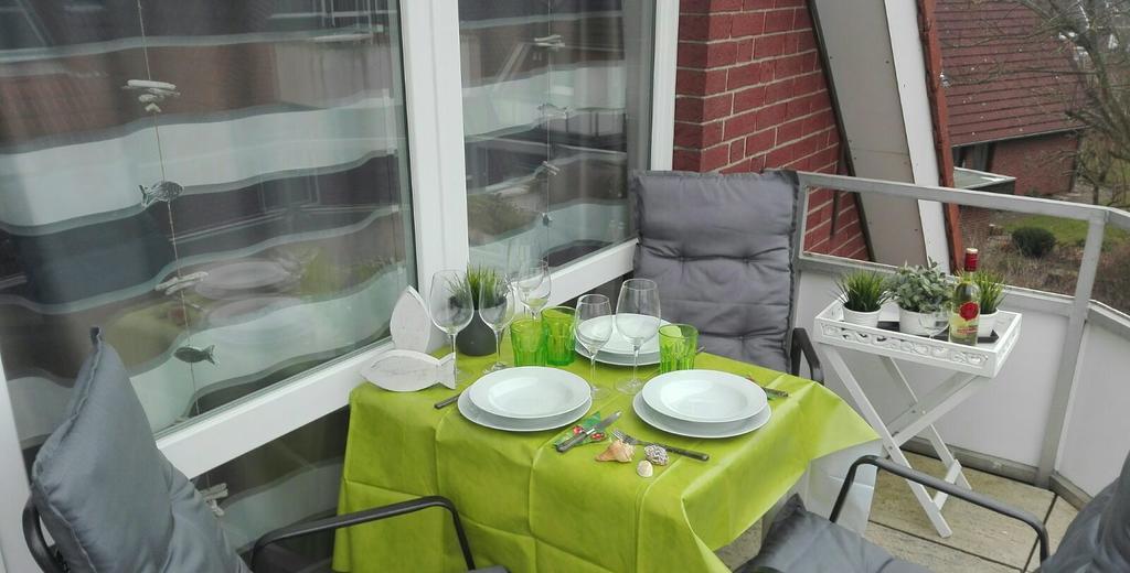 Wat Ne Wohnung Busum Luaran gambar